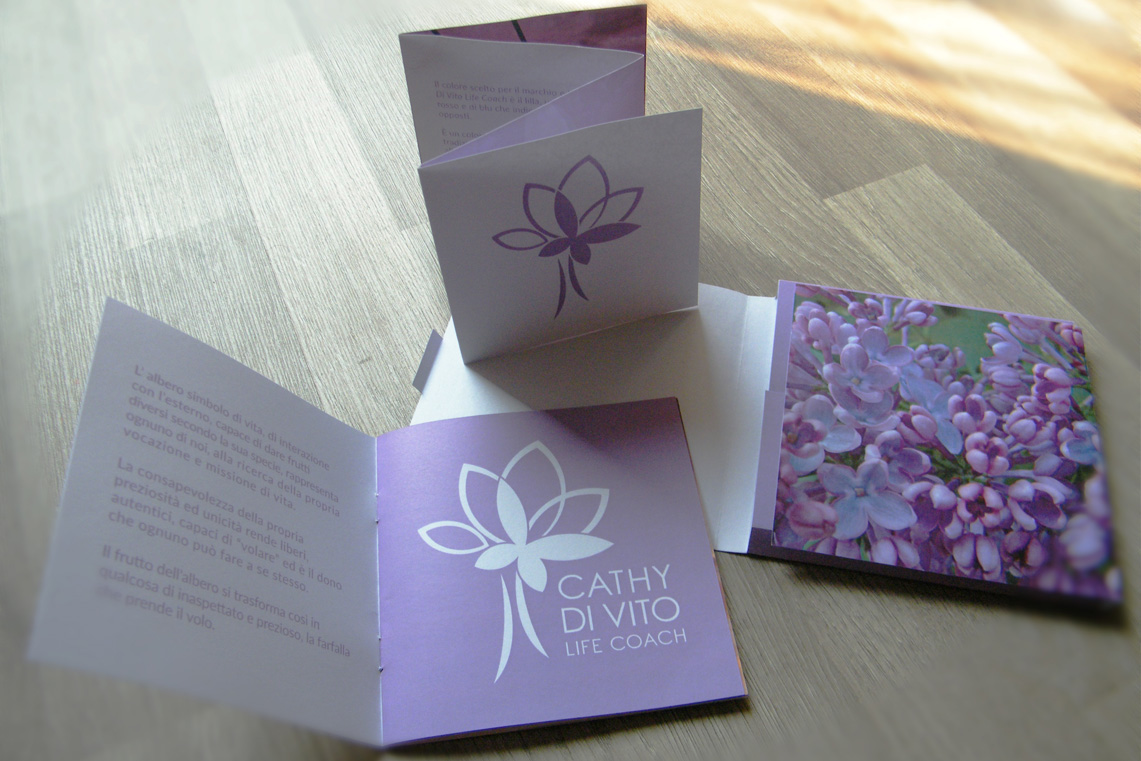 Brochures Marchio & logo Cathy Di Vito