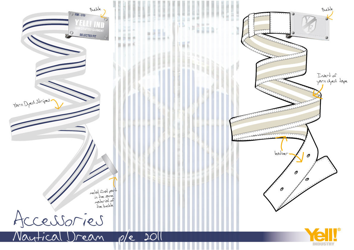 Collezione uomo p-e 2011 Yell!Industry
