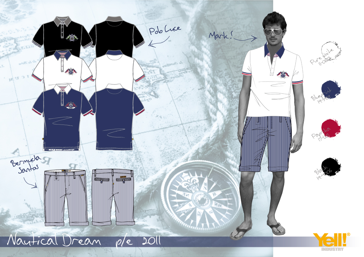 Collezione uomo p-e 2011 Yell!Industry
