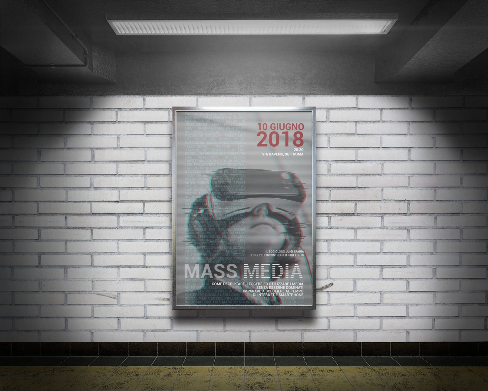 Metropolitana Mass media poster